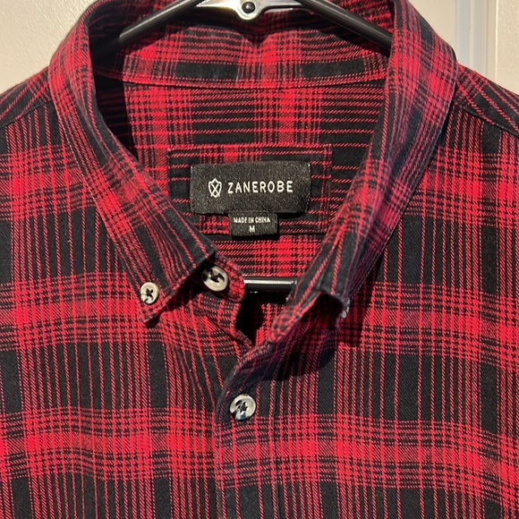 Zanerobe Mens flannel shirt - Picture 2 of 3